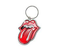 The Rolling Stones Schlüsselring Keychain Classic Tongue Logo offiziell Nue