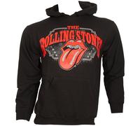 The Rolling Stones - Schwarzer Pullover Stripper Tongue S