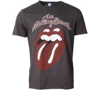 The Rolling Stones T-Shirt mit Vintage Tongue Print in grau XL