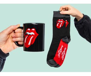 The Rolling Stones Tasse & Socken Geschenk-Set