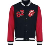 The Rolling Stones Tongue Varsity Jacket Männer Collegejacke multicolor