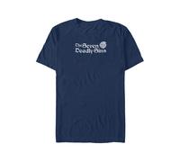 The Seven Deadly Sins - Meliodas and Gilthunder Blue - T-Shirt - Blau - XXL - 100% Baumwolle Blau XXL
