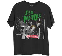 The Sex Pistols T Shirt No Future Cover Photo Band Logo Nue offiziell Herren L