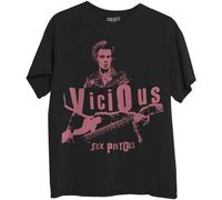 The Sex Pistols T Shirt Sid Vicious Photo Nue offiziell Herren Schwarz XL