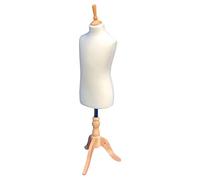 The Shopfitting Shop Schneiderpuppe für Kinder, 6-8 Jahre, Schaufensterpuppe, Schaufensterpuppe mit einem hochwertigen Holzstativ
