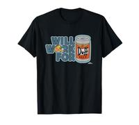 The Simpsons Barney Will Work For Duff Beer T-Shirt