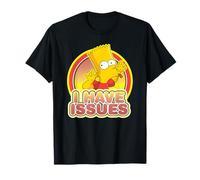 The Simpsons Bart Simpson Blowing Raspberry I Have Issues T-Shirt