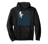 The Simpsons Bart Simpson Ruled Notebook Paper School Escape Pullover Hoodie