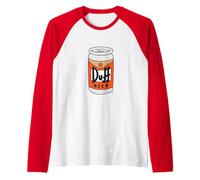 The Simpsons Duff Beer Raglan