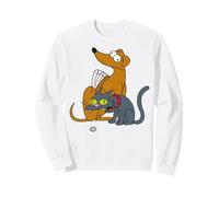 The Simpsons Family Pets Snowball II & Santa's Little Helper Sweatshirt