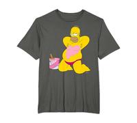 The Simpsons Homer Simpson Big Pink Heart Valentine’s Day T-Shirt