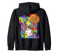 The Simpsons Homer Simpson Burping Duff Beer Pop Art Kapuzenjacke