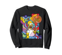 The Simpsons Homer Simpson Burping Duff Beer Pop Art Sweatshirt