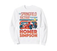 The Simpsons The Springfield Raceway Featuring Homer Simpson Sweatshirt