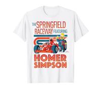 The Simpsons The Springfield Raceway Featuring Homer Simpson T-Shirt