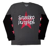 The Smashing Pumpkins Star Logo Layered Long Sleeve T Shirt M