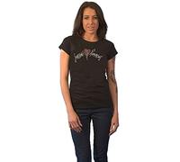The Smashing Pumpkins T Shirt Gish Heart Nue offiziell Damen Skinny Fit Schwarz L