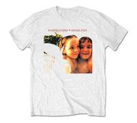 The Smashing Pumpkins T Shirt Siamese Dream Band Logo Nue offiziell Herren Weiß L