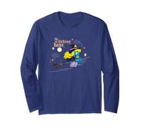 The Smurfs The Witching Hour Smurfette Witch Halloween Langarmshirt