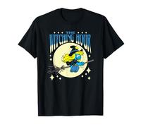 The Smurfs Witching Hour Smurfette Halloween Retro Cartoon T-Shirt