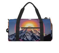 The Sun Sporttasche für Herren und Damen, wasserdichte Turnbeutel, große Reisetasche für Reisen, Workout