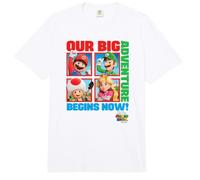 The Super Mario Bros. Movie Big Adventure Poster Comfort Colors Adult Heavyweight T-Shirt