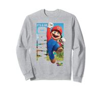 The Super Mario Bros. Movie It's-A-Me Mario Jumping Portrait Sweatshirt