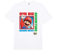 The Super Mario Bros. Movie Mario Big Adventure Poster Comfort Colors Adult Heavyweight T-Shirt
