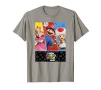 The Super Mario Bros. Movie Mushroom Kingdom Trio Panels T-Shirt