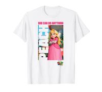 The Super Mario Bros. Movie She Can Do Anything Peach Poster T-Shirt
