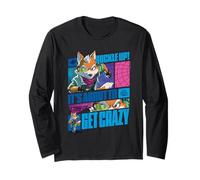 The Super Mario Galaxy Movie Starfox Buckle Up Action Langarmshirt