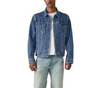 Jeansjacke LEVI'S "VINTAGE FIT TRUCKER JKT", Herren, Gr. M, million dollar t, Denim/Jeans, Obermaterial: 100% Baumwolle, unifarben, hüftlang, Rundhals, 1-Knopf-Manschette, Jacken Jeansjacke (65585951-