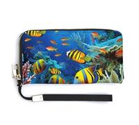 The Underwater World Modische Einkaufstasche mit tropischen Fischen, Designer-Schulterhandtaschen, Hobo-Tasche, niedliche Aufbewahrungstasche für Damen, Stil, 20 x 10,5 cm, Stil:, 20.0*10.5cm