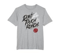 The Witcher Don't Touch Roach Offiziell lizenziert T-Shirt, Herren Große Größen, Grau Meliert, 3X Tall