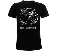 The Witcher, Original TV-Serie Offizielles T-Shirt Schwarz, Schwarz, Small