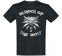 The Witcher School Of The Wolf T-Shirt schwarz in XXL