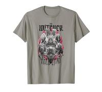 The Witcher The Wild Hunt T-Shirt, Herren, Schiefergrau, M