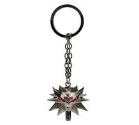 The Witcher - Wolf School Emblem 3D - Schlüsselanhänger - Grau - Onesize - Metallll,Metallll Grau Onesize