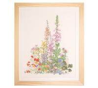 Thea Gouverneur - Kreuzstich-Set - Amerikanisce Wildblumen - Aida - 16 Count - Für Erwachsene - 554A