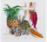 Thea Gouverneur - Kreuzstich-Set - Küche - Aida - 14 Count - Für Erwachsene - 576A