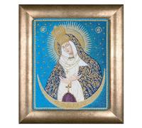 Thea Gouverneur - Kreuzstich-Set - Unsere Liee Frau von der Pforte der Morgendämmerung - Aida - 18 Count - Für Erwachsene - 530A