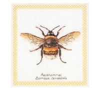 Thea Gouverneur - Zhler Cross Stitch Kit - Humble Bee - AIDA - 16 Count - Stickkit fr Erwachsene - DMC -Stickwsche und andere Cross -Stitch -L