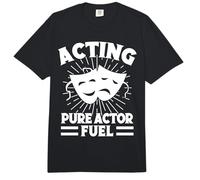 Theater Schauspieler Pure Actor Fuel Schauspieler Musiktheater Comfort Colors Adult Heavyweight T-Shirt