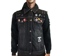 thecostumebase die berüchtigte zweite Sohnweste und nur Stifte Delsin Rowe Cosplay Jeansweste (L)