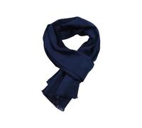 THEDAYBABY Einfarbiger Kaschmir-Schal, Winter, warm, Halstuch, Pashmina, schwarzer Schal für Herren, lässig, Business-Schal (Blau2)