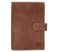 TheGloveHut Reisepasshülle aus echtem Leder, für Urlaub, Dokumente, RFID-blockierend, Hellbraun