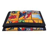 Theonoi Kinder Geldbörse Geldbeutel Portemonnaie Brieftasche für Jungen und Mädchen Zubehör für Schultüte Schulranzen (Avengers)