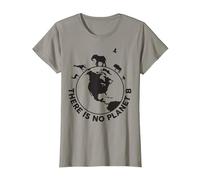 There is No Planet B Save Animals T-Shirt T-Shirt, Damen, Schiefergrau, 3XL