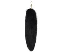Therian Tail Fuchsschwanz Anhänger Fell Schwanz Keychain 40cm Extra Groß Fuchs Schlüsselanhänger Tasche Zusätze Auto Schlüsselketten Anhänger Weich Flaumig Fox Tail Handtasche Dekoration