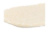 Thermo 2 Paar Lammwolle-Einlegesohlen aus Aluminiumfolie for den Winter, warm, feuchtigkeitsbeständig, weich, schweißabsorbierend, atmungsaktiv, plus Samt-Einlegesohlen